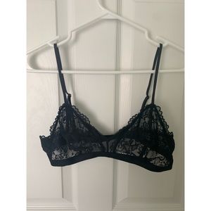 NWOT Savage x Fenty Floral Lace and Mesh bralette